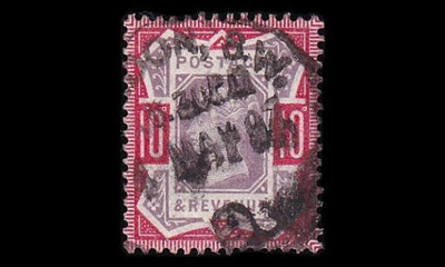 Iso-Britannia 96 o Victoria 10 P (1887)