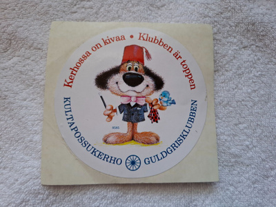 KULTAPOSSUKERHO TARRA