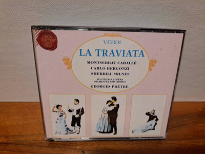 Verdi:La traviata-Caballe,Bergonzi,Pretre ym. 2CD
