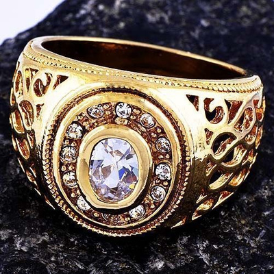 22 .. 14k Kulta Sapphire Tyylikkään Kaunis  .. Sormus