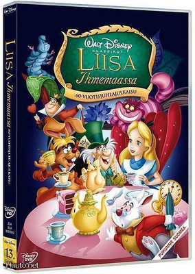 Liisa ihmemaassa DVD (Disneyn 13. Klassikko)