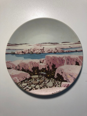 Arabia Ahvenanmaa seinälautanen ( 5kpl )