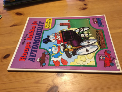 DISNEYN KLASSIKOT ROOPE ANKKA JA AUTOMOBIILIT HYVÄ