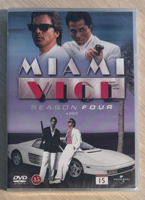 Miami Vice: Kausi 4 (6DVD) 80-luvun tv-klassikko (UUSI)