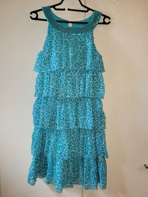 170 turkoosi mekko