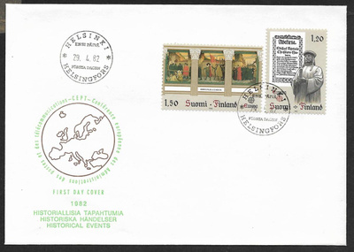 Eurooppa 1982 FDC (LAPE 897-898)
