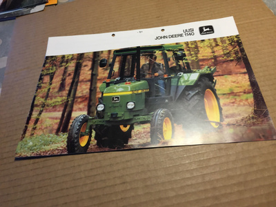 TRAKTORI ESITE JOHN DEERE 1140 HYVÄ