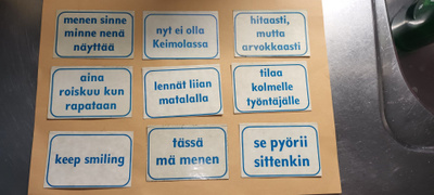 Jenkki. Tarrakuvat 22 erilaisia.