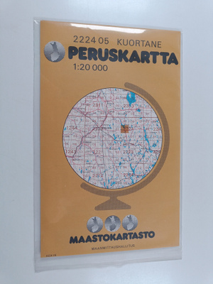 Peruskartta 1:20 000, N:o 2224 05 : Kuortane