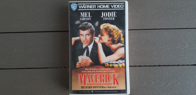 VHS: Maverick (Mel Gibson, Jodie Foster 1994)