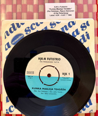 HJK:n Futistrio – Kuinka Maaleja Tehdään 7" 1966