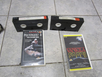 POLTERGEIST !! & VANKILASAARI ; VHS