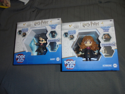 Pods 4D Harry Potter + Hermione