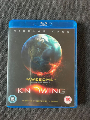 Knowing blu-ray | UK | 2009