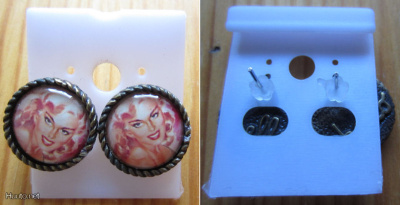 Pin Up Girl / MADONNA - Korvakorut 1,7cm