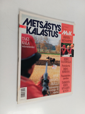 Metsästys ja kalastus 10/1992