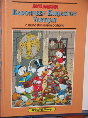 Walt Disney : KADONNEEN KIRJASTON VARTIJAT ja muita