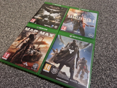 3 kpl Xbox One -pelejä