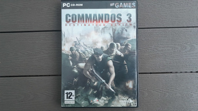 PC CD: Commandos 3: Destination Berlin peli (2003)