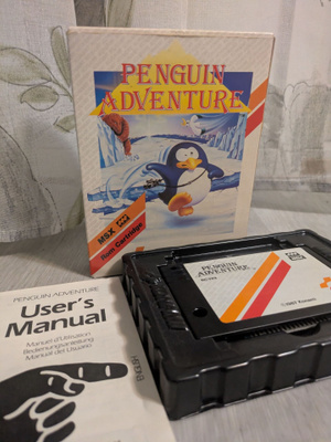 Penguin Adventure MSX CIB