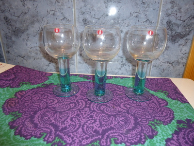 Iittala Mondo vihreät lasit 3kpl
