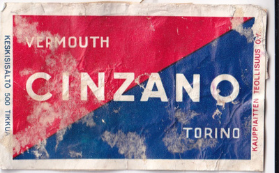 Vermouth CINZANO Torino  b701