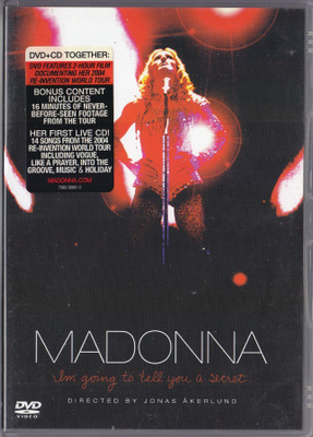 Madonna - I'm going to tell you a secret (DVD + CD)