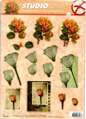 STANSSATTU 3D °°VAALEAT & ORANSSIT KUKAT°° /Studio Light