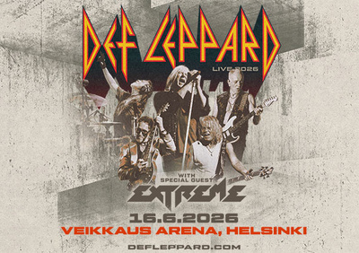 Def Leppard - Veikkaus areena 16.6. 1 lippu