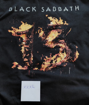 Bändipaita  Black Sabbath: 13   koko XXL