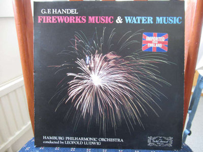 G.F.HANDEL - FIREWORKS MUSIC & WATER MUSIC LP