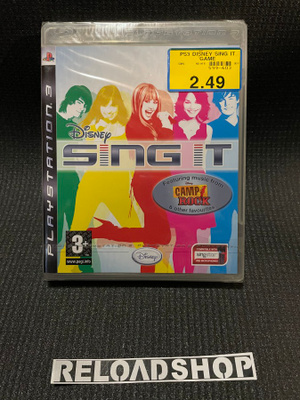 Disney Sing It PS3 - UUSI