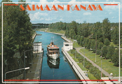 LAIVAKORTTI - SAIMAANKANAVA - 8