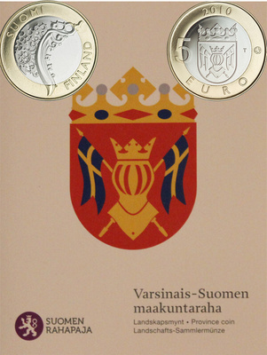 5 euro 2010 Varsinais-Suomi PROOF