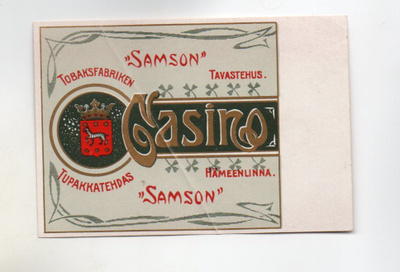 Hämeenlinna: Gasino ( Tupakkatehdas Samson)