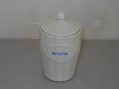 ARABIA MAUSTEPURKKI VITPEPPAR