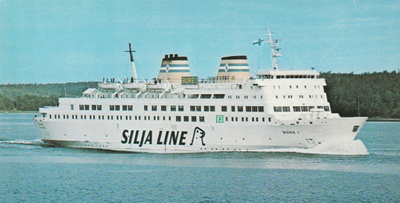 LAIVAKORTTI - M/S BORE I - 1