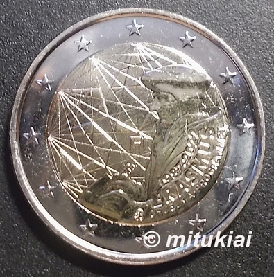 Suomi 2 euro 2022 juhlaraha Erasmus, UNC