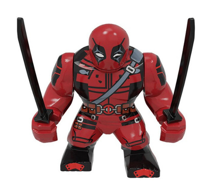 MARVEL - DEADPOOL GIANT Lego figure - HEAD HUNTER STORE.