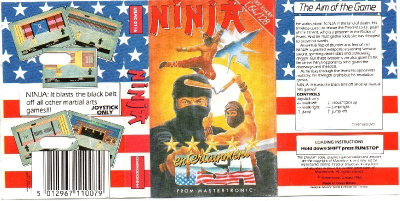 Commodore 64 Ninja peli-kasetti