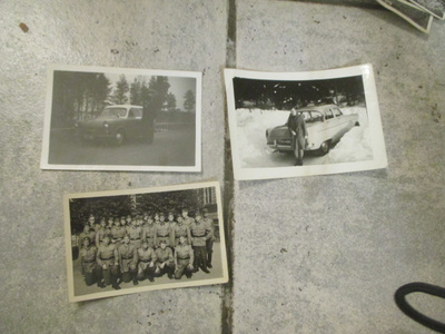 3 vanhaa valokuvaa ( mm FORD CONSUL,