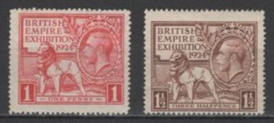 (S0386) GREAT BRITAIN, 1924 (British Empire Exhibition) MLH*