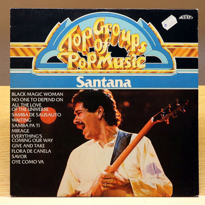 Santana - Top Groups Of Pop Music LP