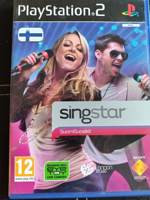 Playstation PS2 SingStar SuomiSuosikit