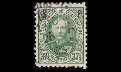Luxemburg 52C o Virkamerkki 37½ C (11) (1891)