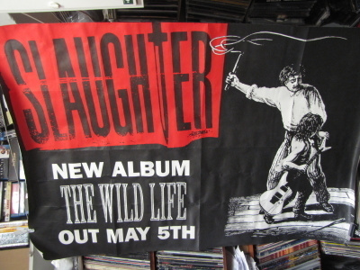 SLAUGHTER - THE WILD LIFE ISO PROMOJULISTE VUODELTA 1992
