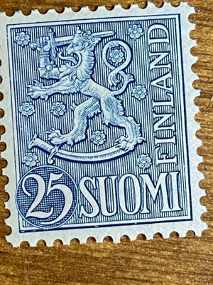 LEIJONAMALLI 1954 25MK**