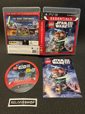 Lego Star Wars III The Clone Wars Essentials PS3 - CiB
