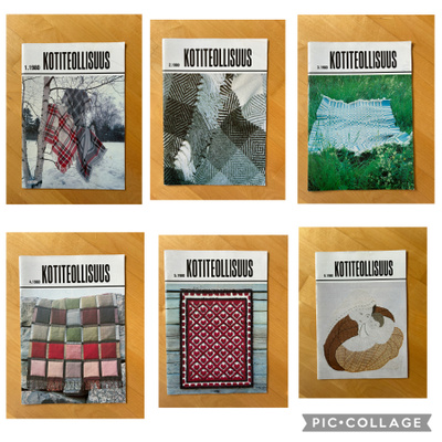 Kotiteollisuus lehti ( nrot 1-6, vuosikerta 1980 )