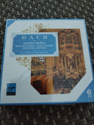 J.S.Bach:Sacred Works/ Herreweghe 6 cd box